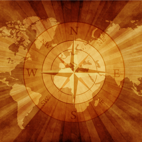 Earth and Compass Points