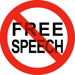 No Free Speech