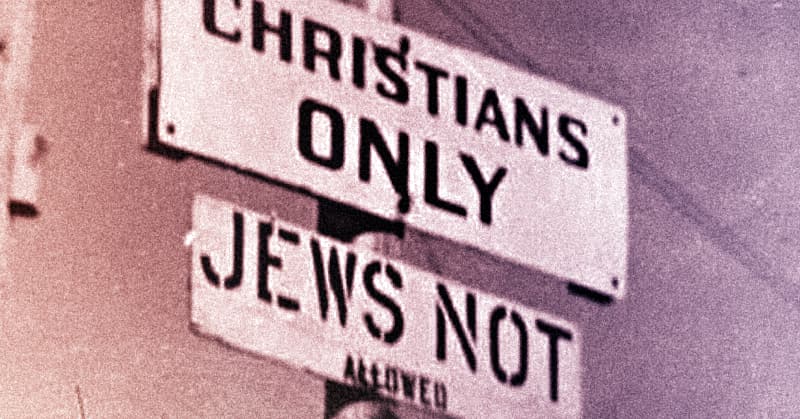 sign Jews not allowed