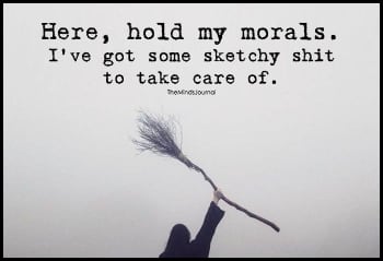 Hold my morals graphic
