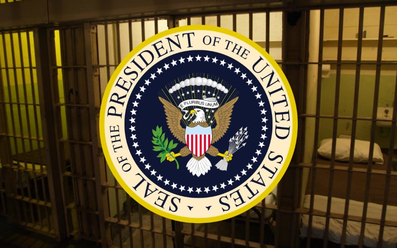 Jail Cell & Presidential Seal