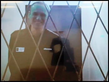 Navalny at trial