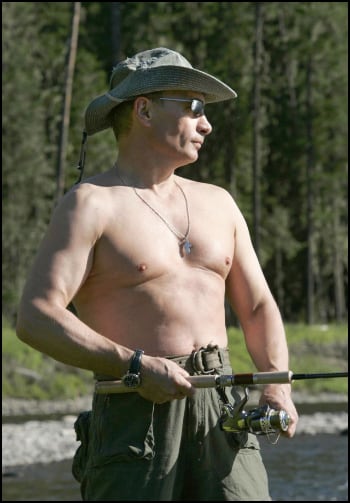 Putin Fishing