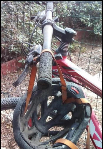 Unused bike & helmet