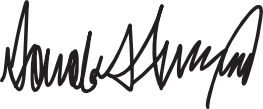 Donald Trump signature