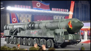 North Korean nuclear missile