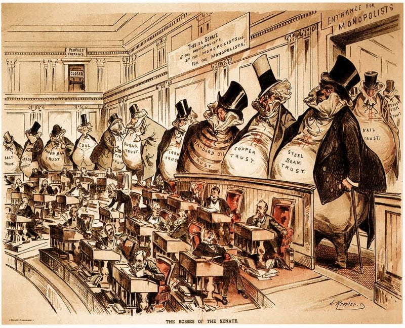 US Senate cartoon