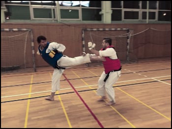 Sergey kicks
