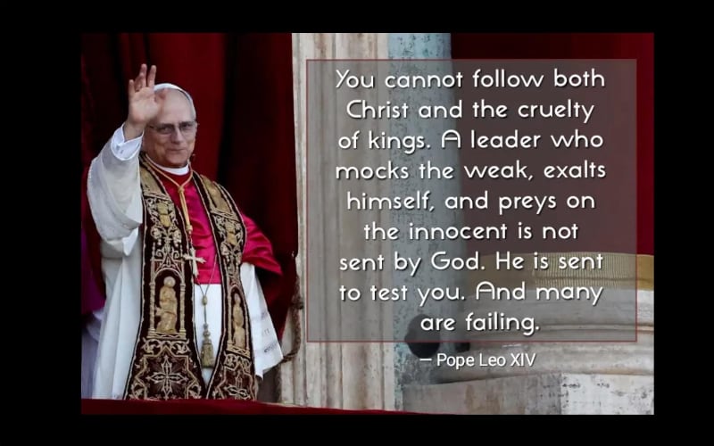 Photo of Pope Leo XIV