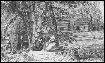 Detail from a colonial period woodcut