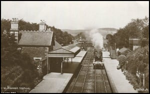 British railroad from early 1900s