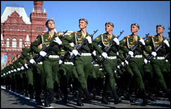 Parade in Red Square