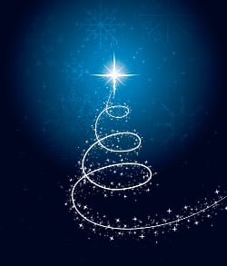 Christmas tree graphic