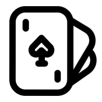Playing cards graphic
