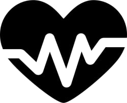 Heartbeat graphic