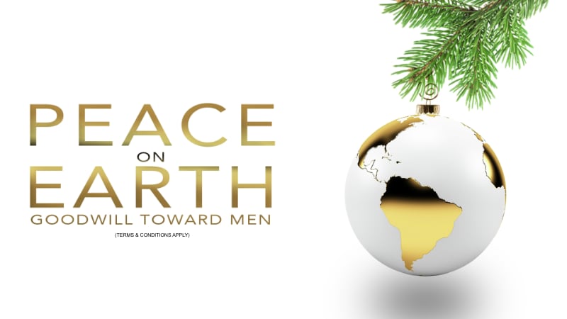 Peace on Earth graphic