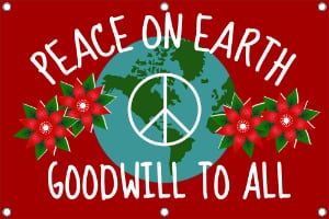 Peace on Earth graphic