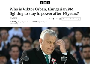 BBC Coverage of election